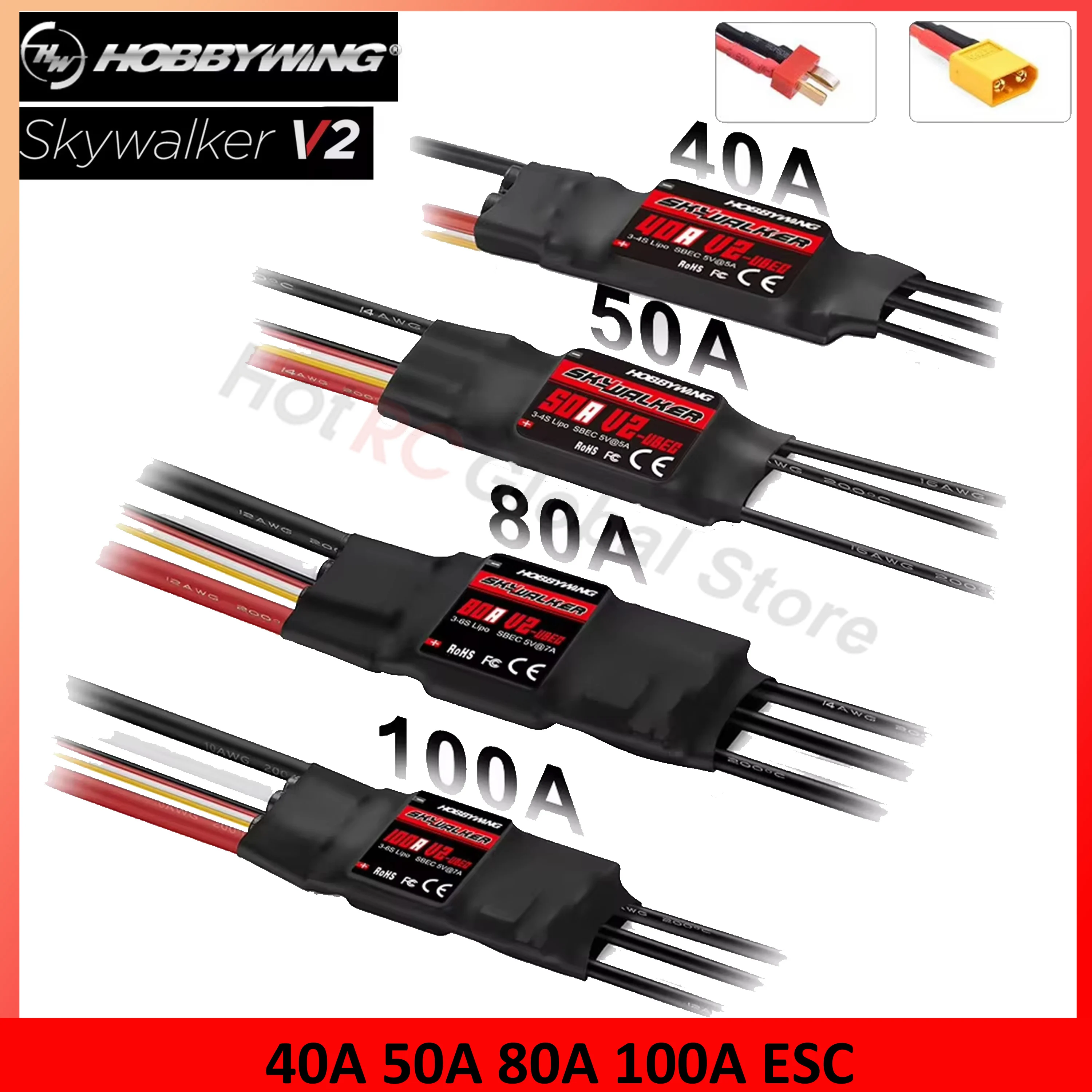 Rc Hobby Wing - HOBBYWING Skywalker V2 serisi 40A 50A