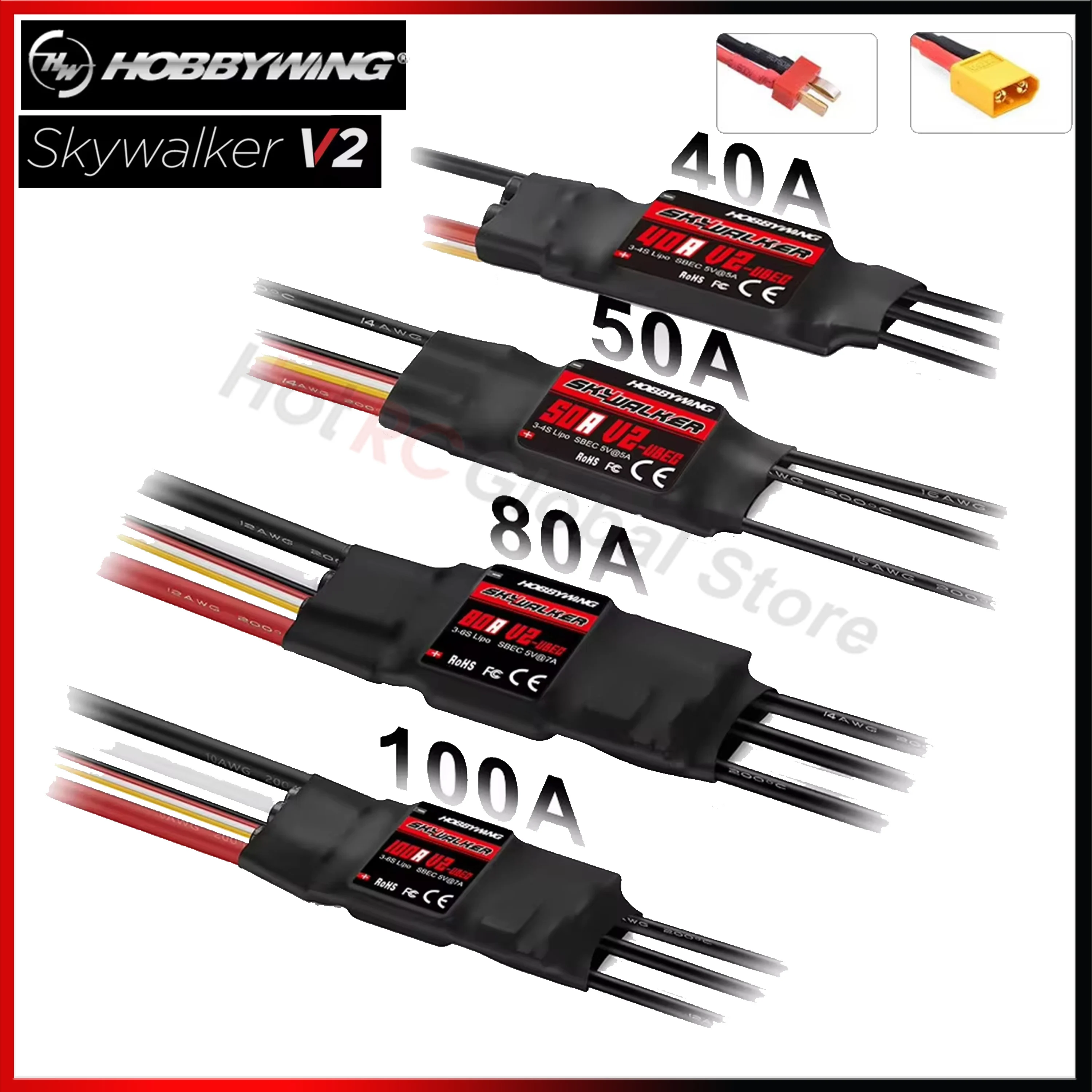 Rc Hobby Wing - HOBBYWING Skywalker V2 serisi 40A 50A