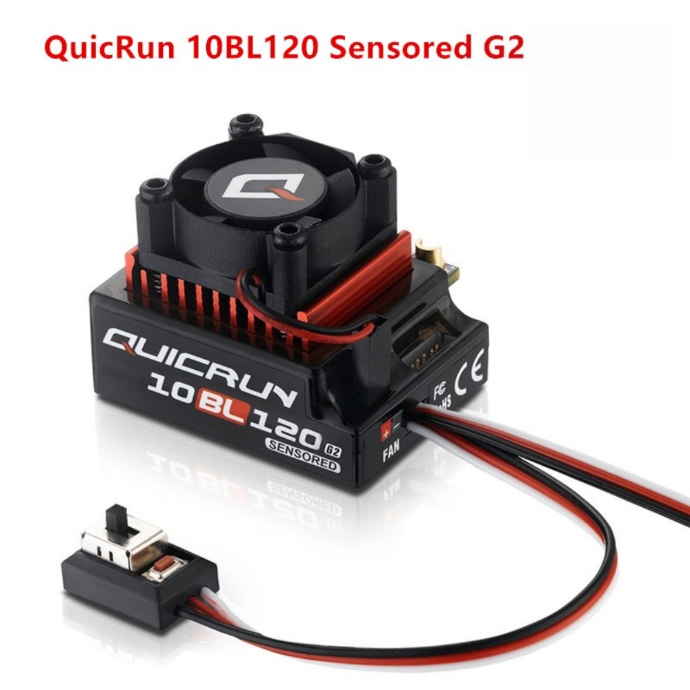 Rc Hobby Wing - FATJAY Hobbywing QUICRUN-10BL-120-G2 120A ESC Sensörlü