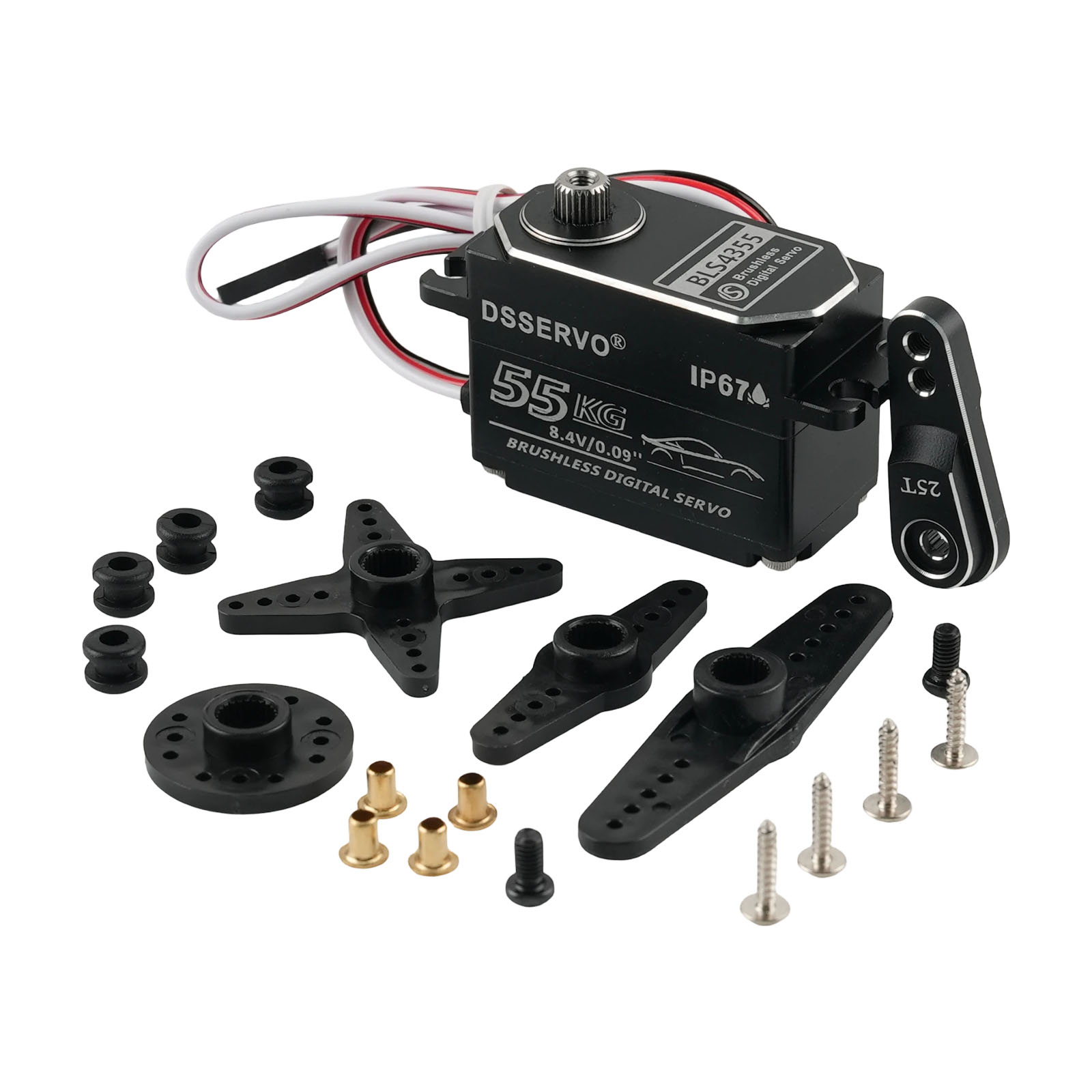 Dsservo BLS4355 55KG Düşük Pro - Rc Hobby Products incelemesi ve fiyatı