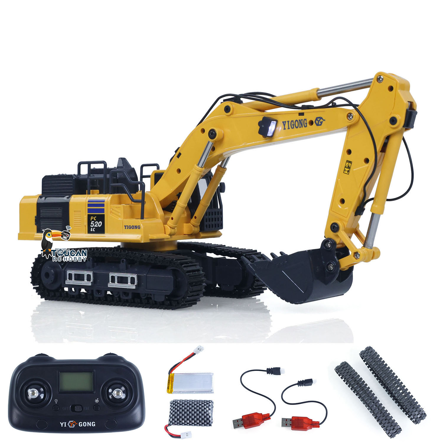 1/50 Mini RC Kazıcı PC520 Elek - Rc Hobby Track incelemesi ve fiyatı
