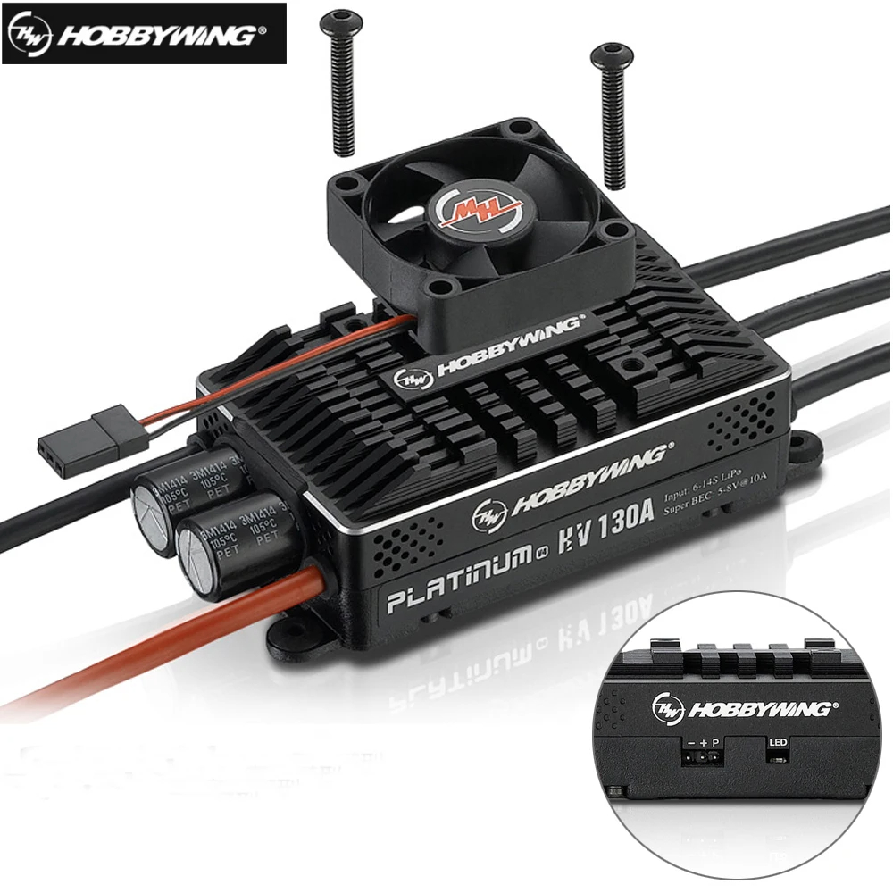 Hobbywing Platinum HV 130A SBE - Rc Hobby Wing incelemesi ve fiyatı