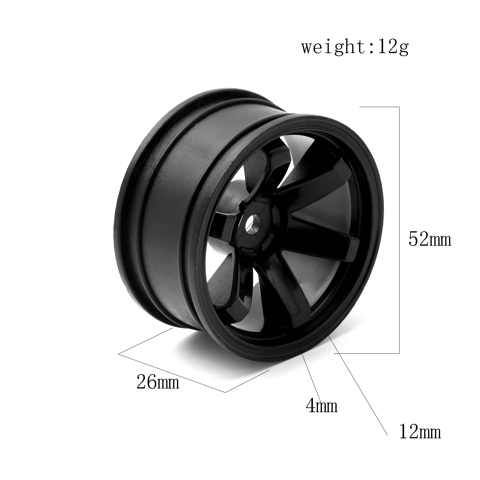 4 adet plastik tekerlek Hub RC - Rc Hobby Products incelemesi ve fiyatı
