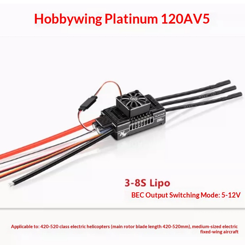 Hobbywing Platinum 80a V5,120a - Rc Hobby Wing incelemesi ve fiyatı
