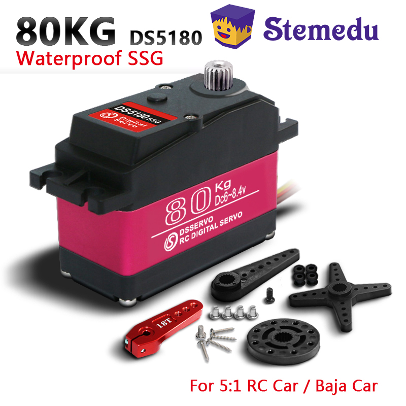 Dsservo Su Geçirmez DS5180 80  - Rc Hobby Products incelemesi ve fiyatı