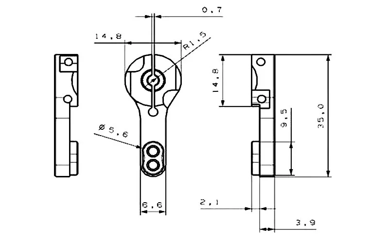 NEEBRC 25 T RC Servo Korna Alü - Rc Hobby Products incelemesi ve fiyatı